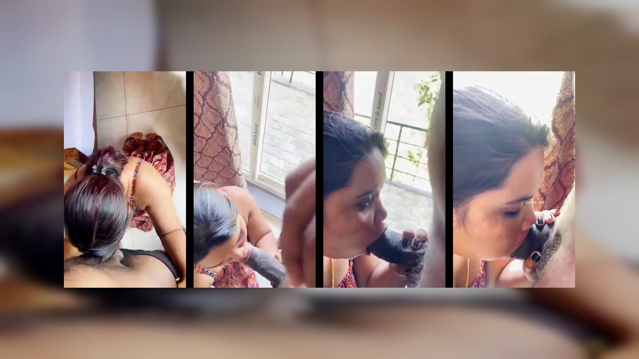 देसी प्यासी भाभी ने पड़ोसी का मोटा काला लण्ड चूसा